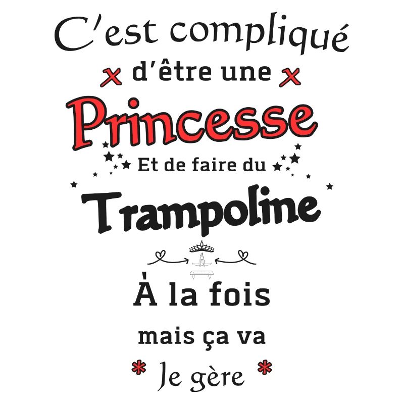Princesse Et Trampoline
