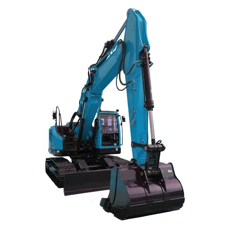 Bagger blau
