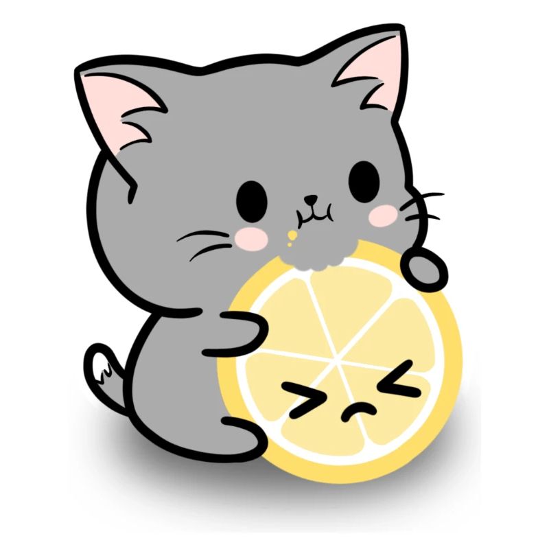Chat citron
