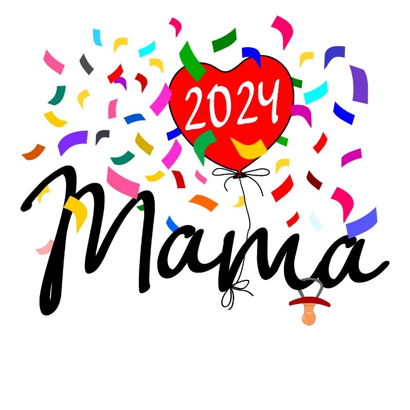 Mama 2024 Konfetti