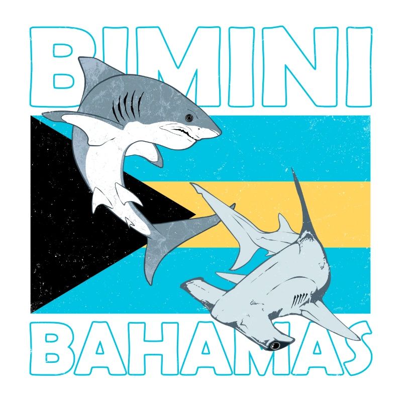 Drapeau des Bahamas Bimini