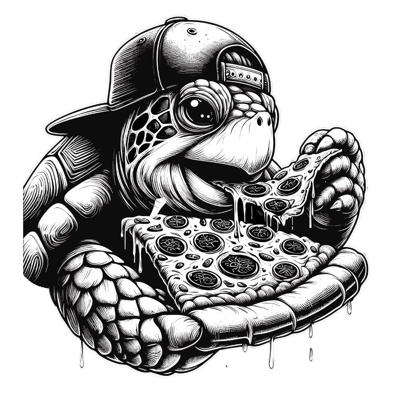 Turtle Pizza Cappy Cadeau