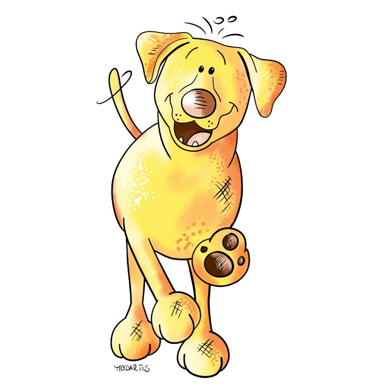 Fröhlicher Labrador