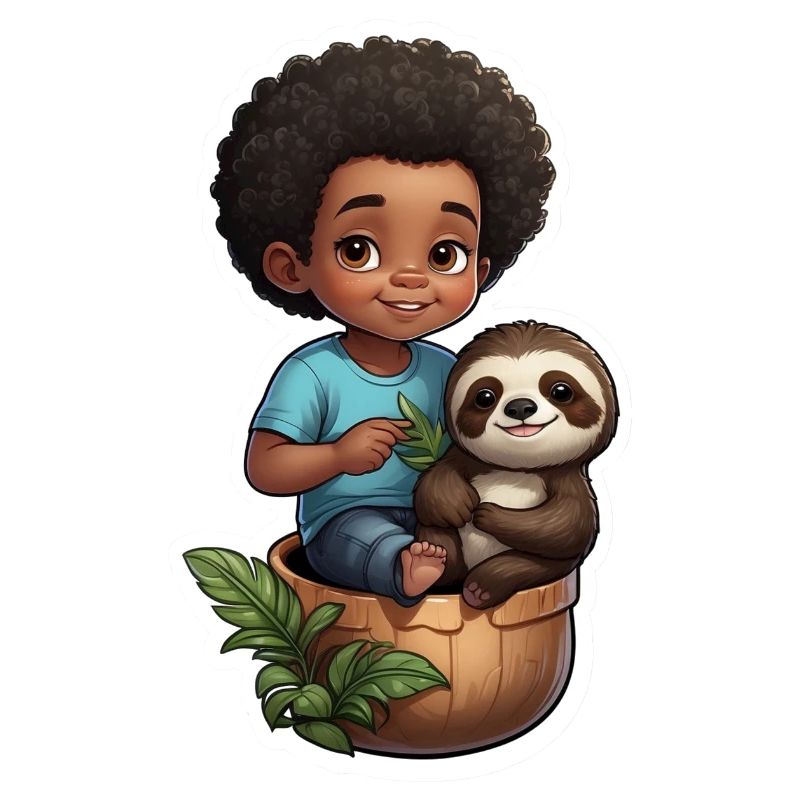 Child Sloth Gift Idea Gift Proposal