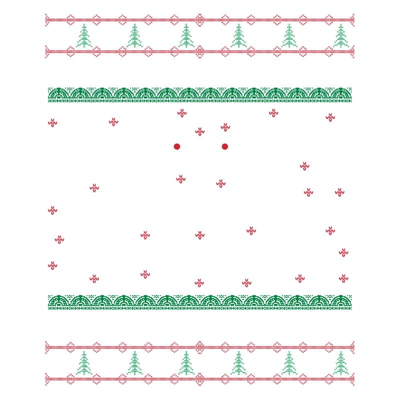 Rendeer laid cadeau de Noël Pull