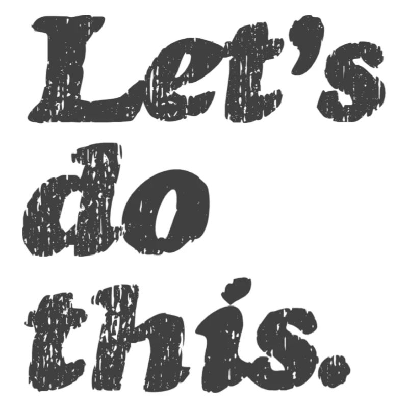 Let's do this.