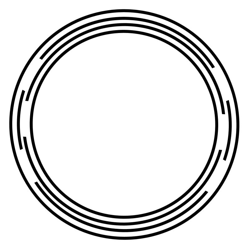 BLASONS ROND 8 TSC