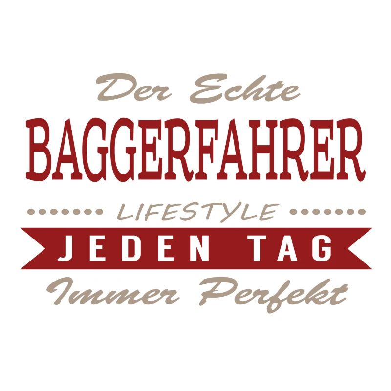 Der echte Baggerfahrer