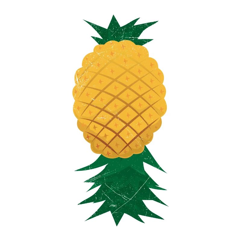Upside Down Pineapple Fruit Lover Gift Idea