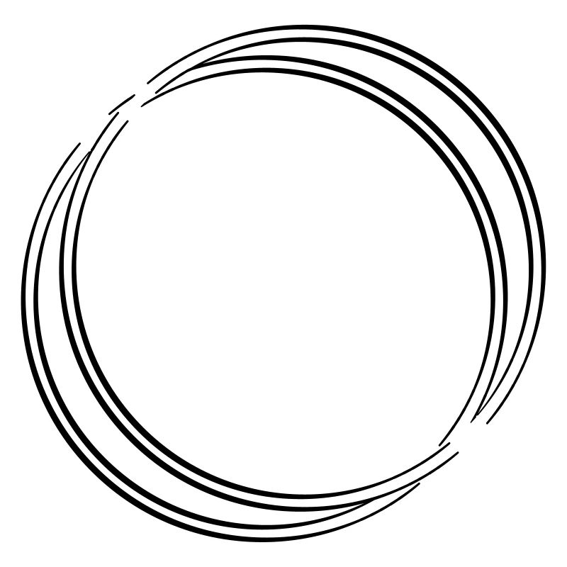 Rings 2 circles