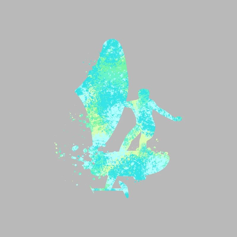 Double Exposure Wing Foiling Hydrofoiling cadeau