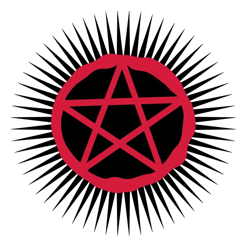 Lights Pentagram Logo