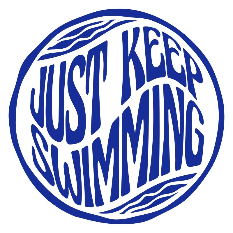 Continuez simplement à nager