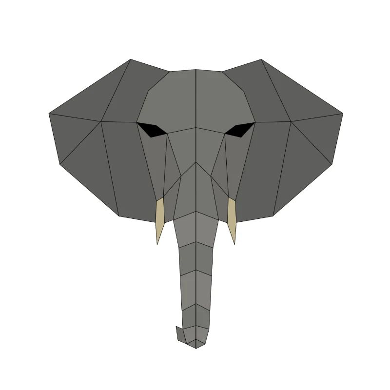 Elephant geometric