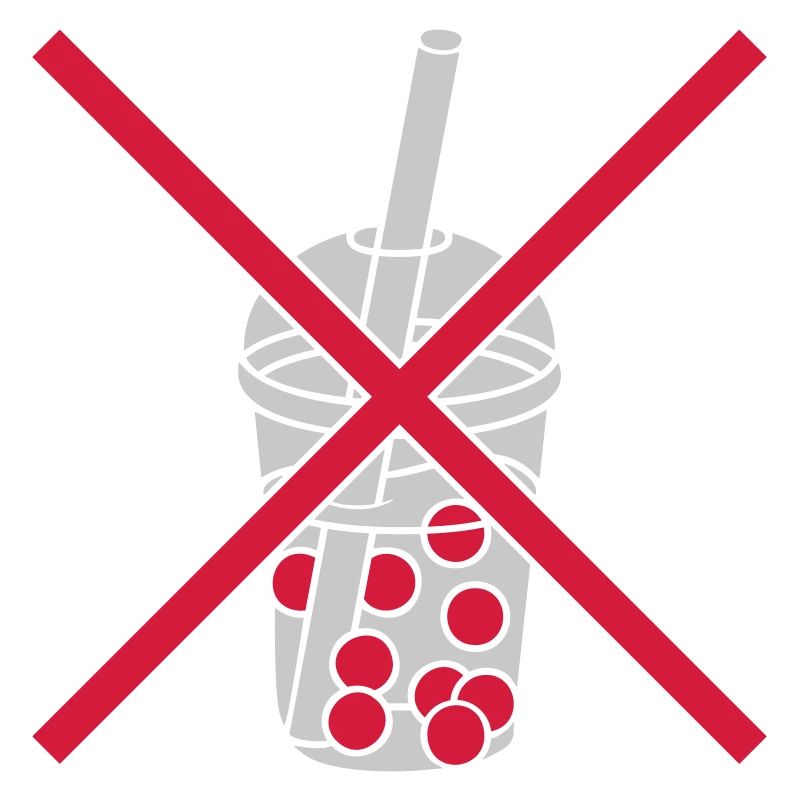 Zone Bubble Tea interdit