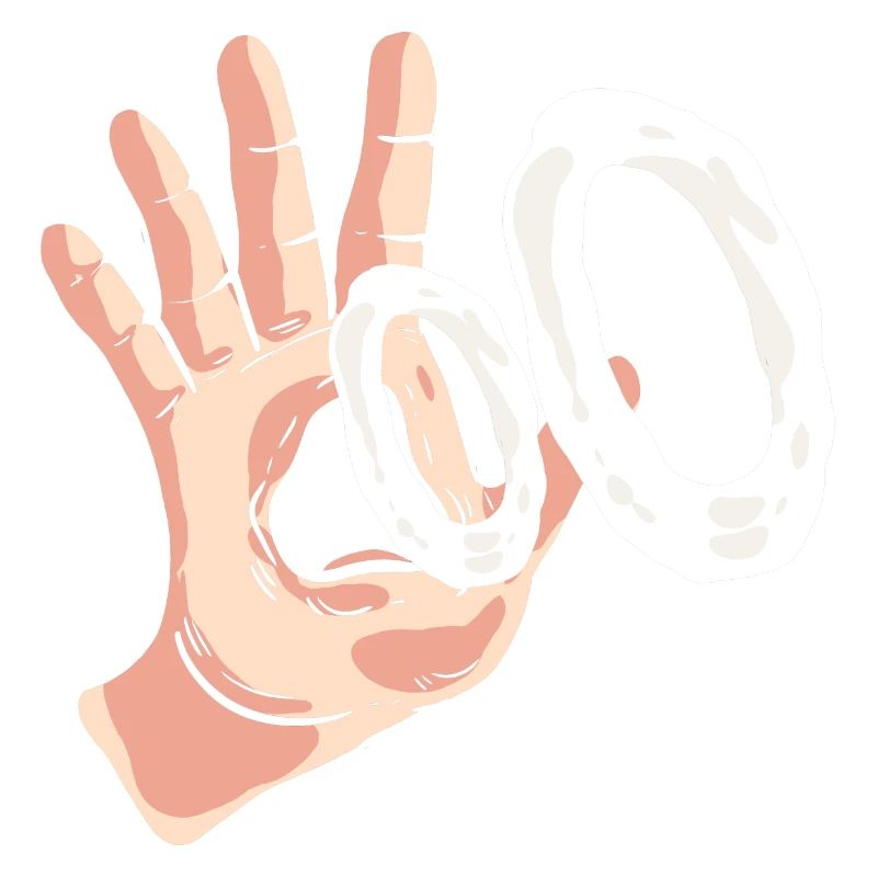 Vaping Hand Nicotine Dependent Gift