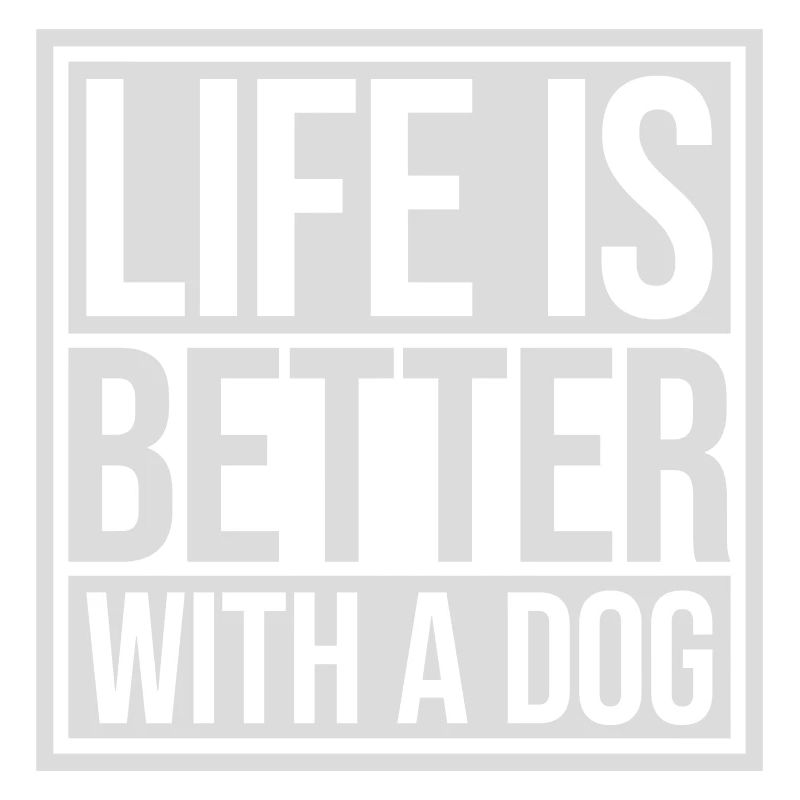 better with a dog