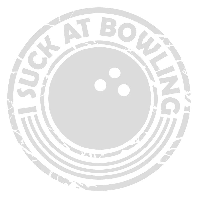 I suck at bowling