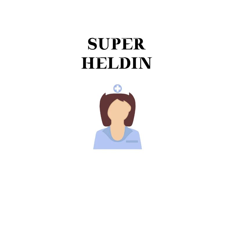 Krankenschwester Superheldin Geschenkidee Heldin