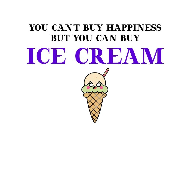 Eis Geschenkidee Eiscreme lustig witzig