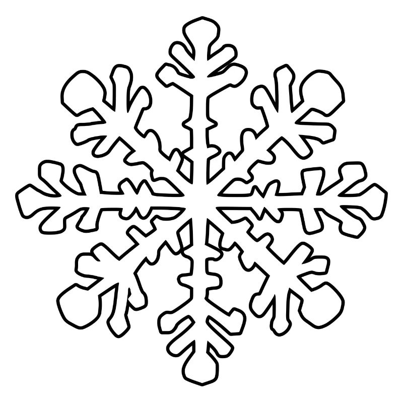 Snowflake Snow Winter Christmas Cold 04