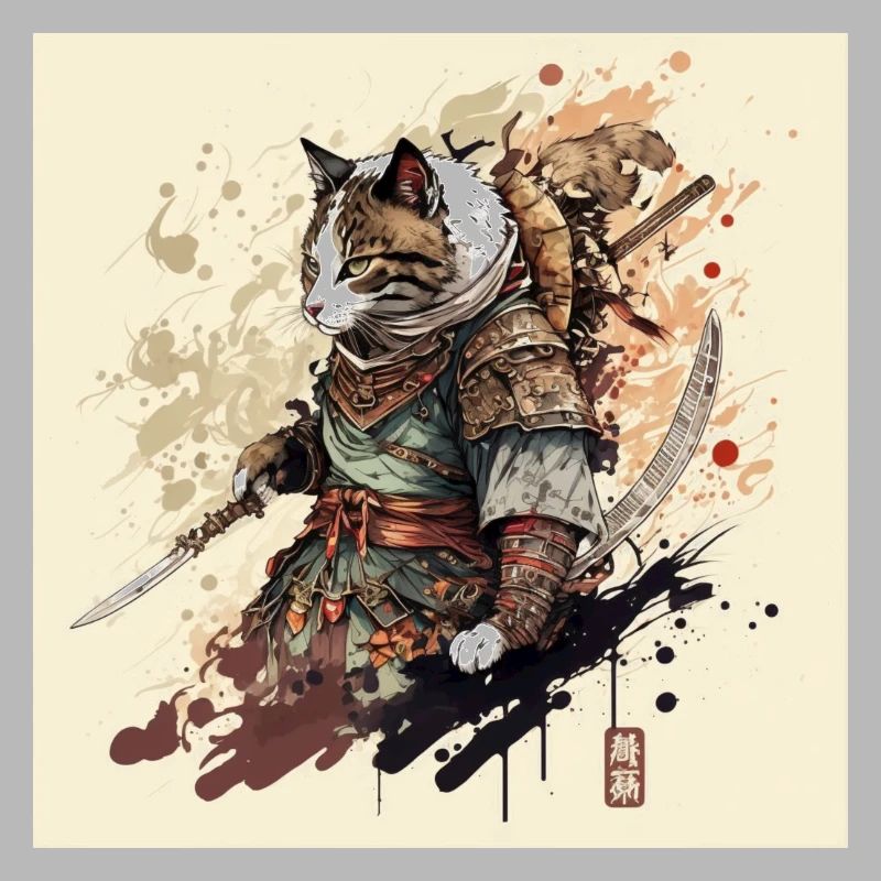 Samurai Katze