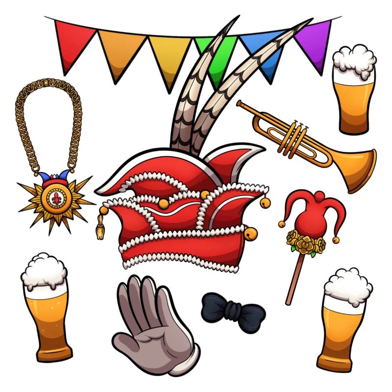 Dutch Carnival Elements