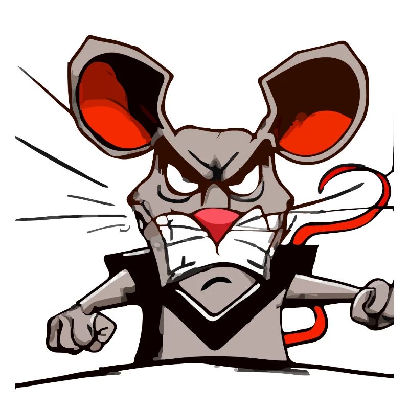 Kiké the grumpy rat