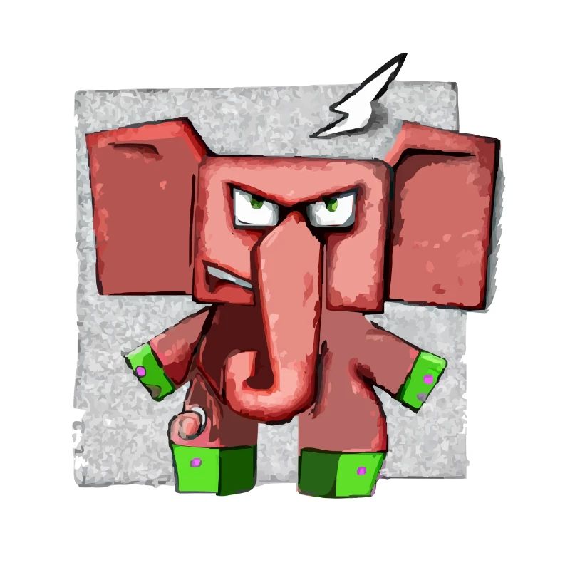 Blax the grumpy elephant