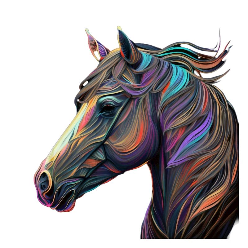 PFERD IM WIND