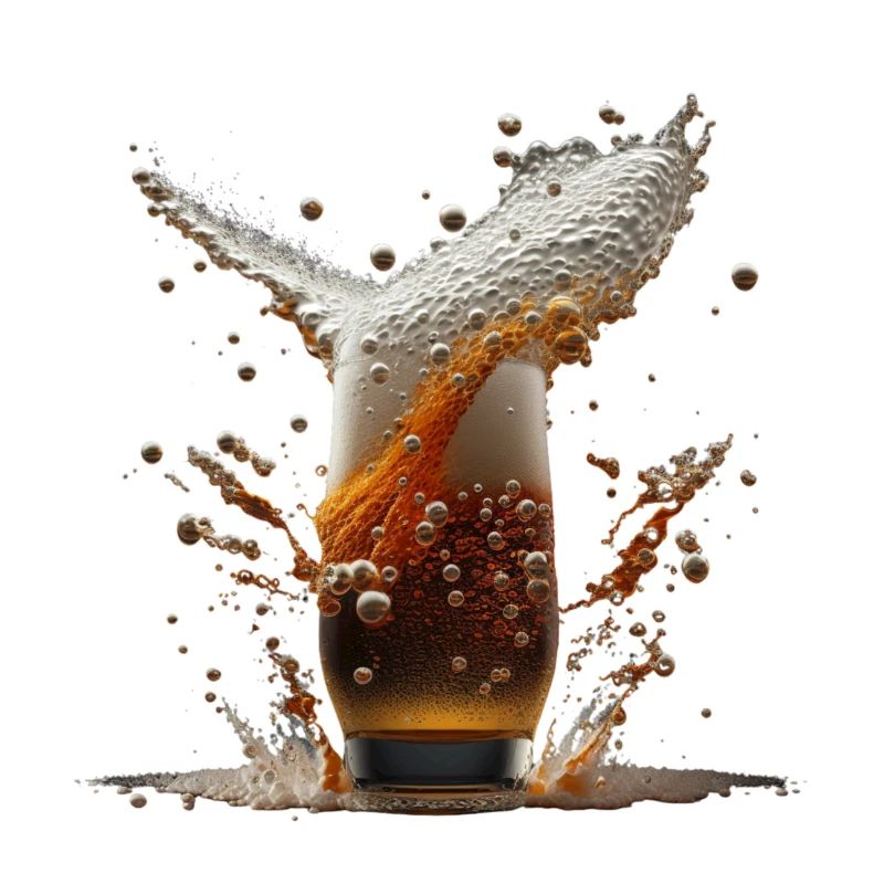 Craft Bier Explosion im Glas