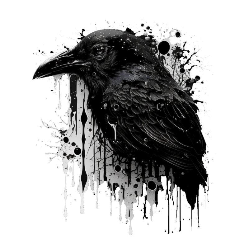 Schwarze Krähe