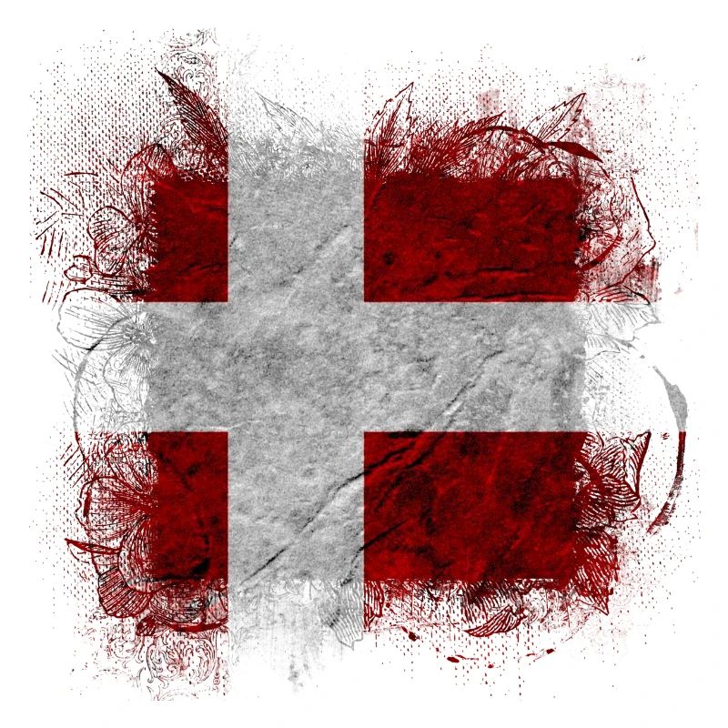 Danemark copenhague danois scandinave drapeau dansk
