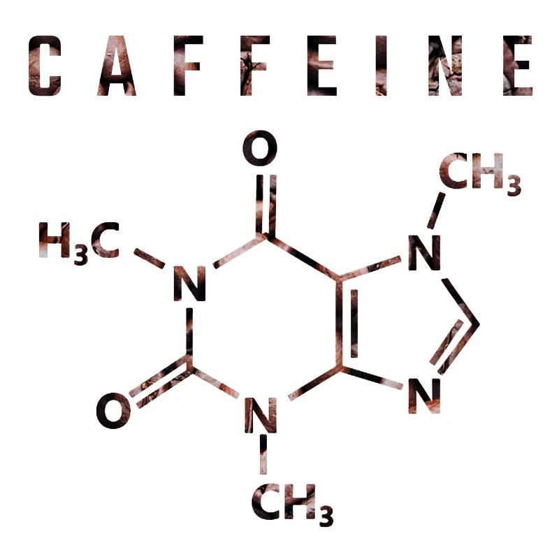 Caffeine molecule