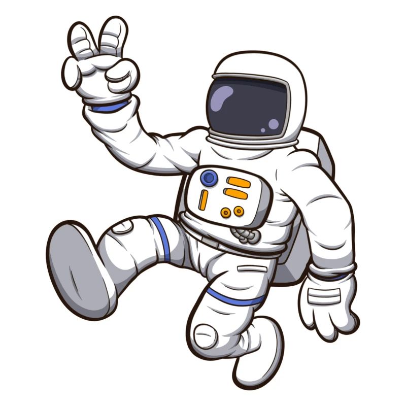 Astronaute dans l’espace