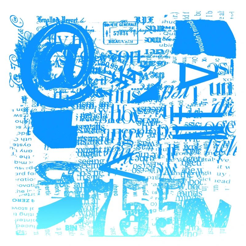 Zeitungsausschnitte Scrapbook Zeitschriften Alphabet Code