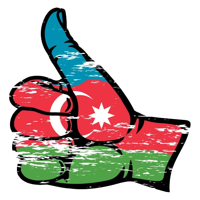 Drapeau de l’Azerbaïdjan Tout Effacer l’icône utilisée