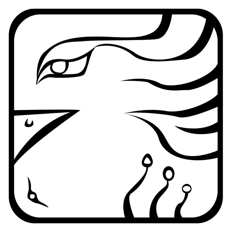 15 Kin Maya Eagle BLK