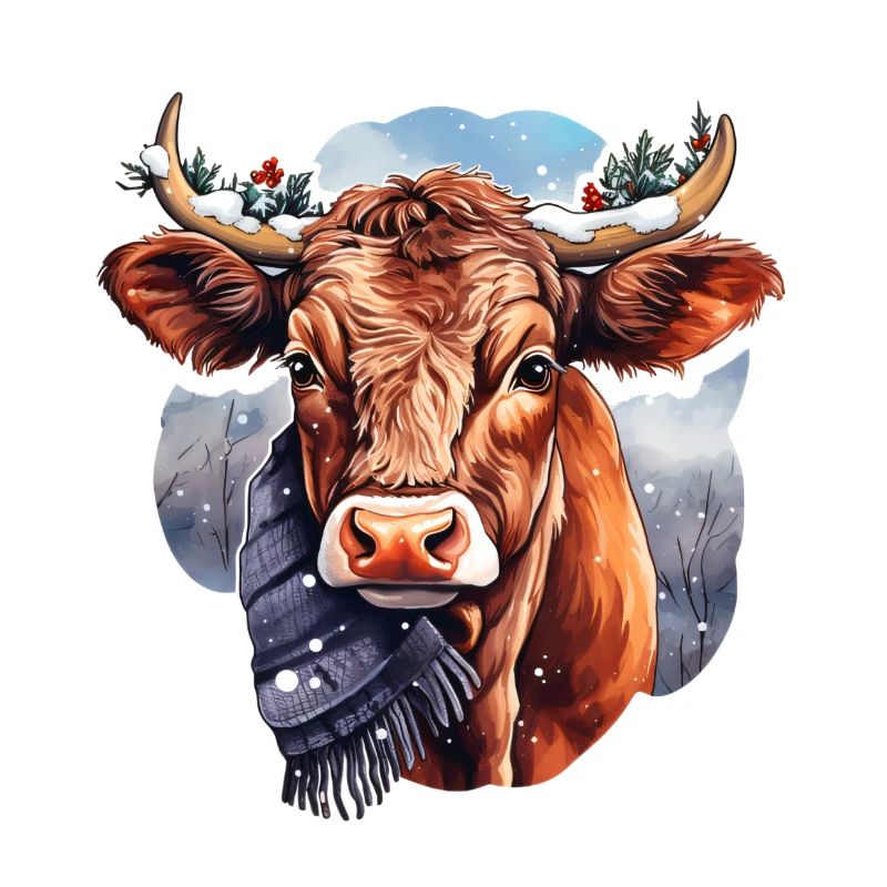 Vache de Noël