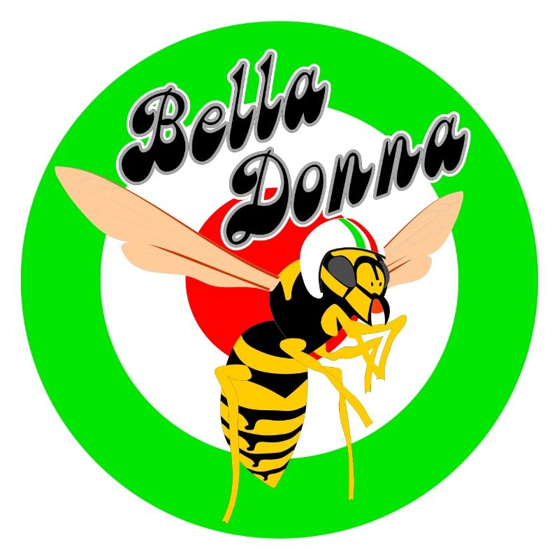 Guêpe Mod Cible Cocarde Verte Bella Donna