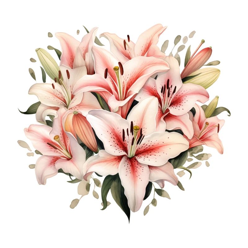 Bouquet de lys