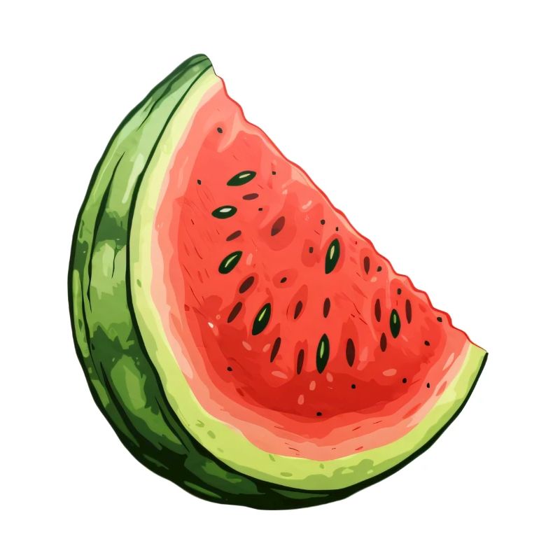 Melone im Sommer