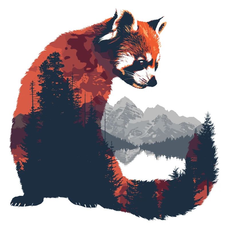 Red Panda Cat Bear Red Panda