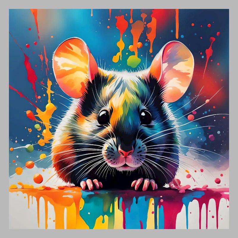 Mouse colored