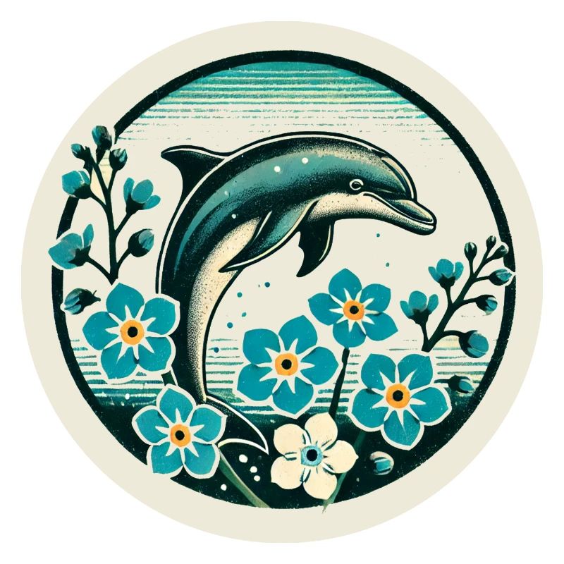 Retro Dolphin