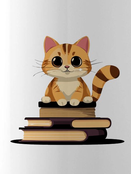 Bücherkatze