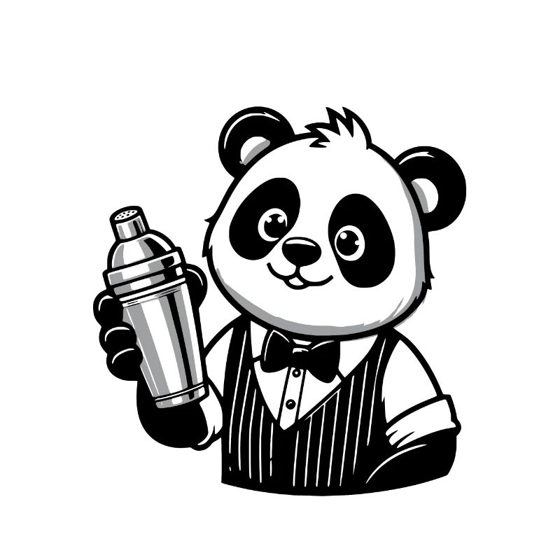 Panda Bartender Fun