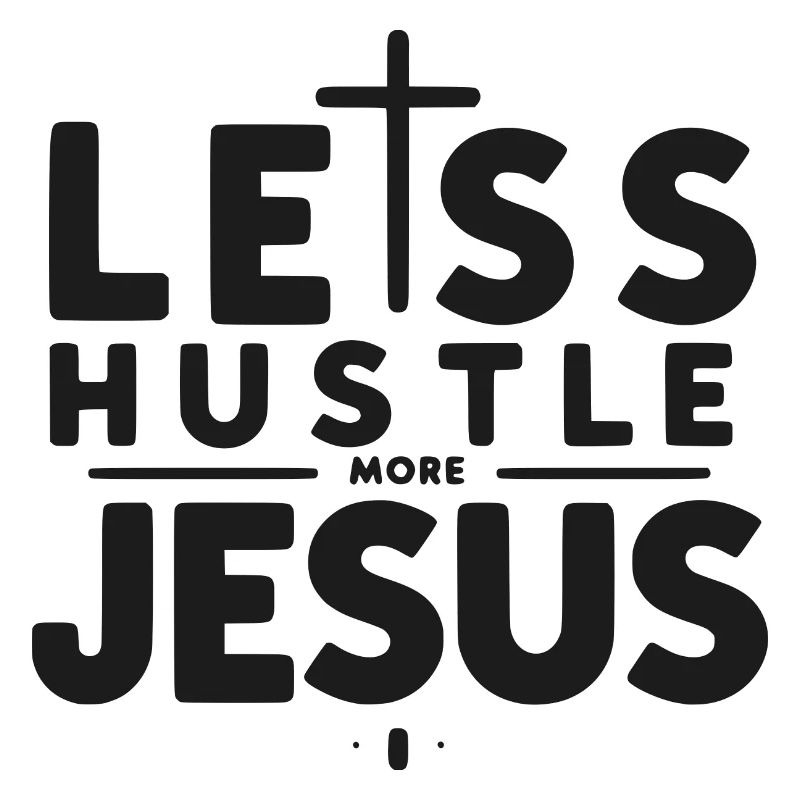 Moins d’agitation Plus Jésus