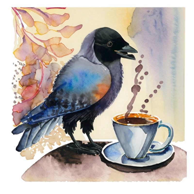 Jackdaw with Jackdaw
