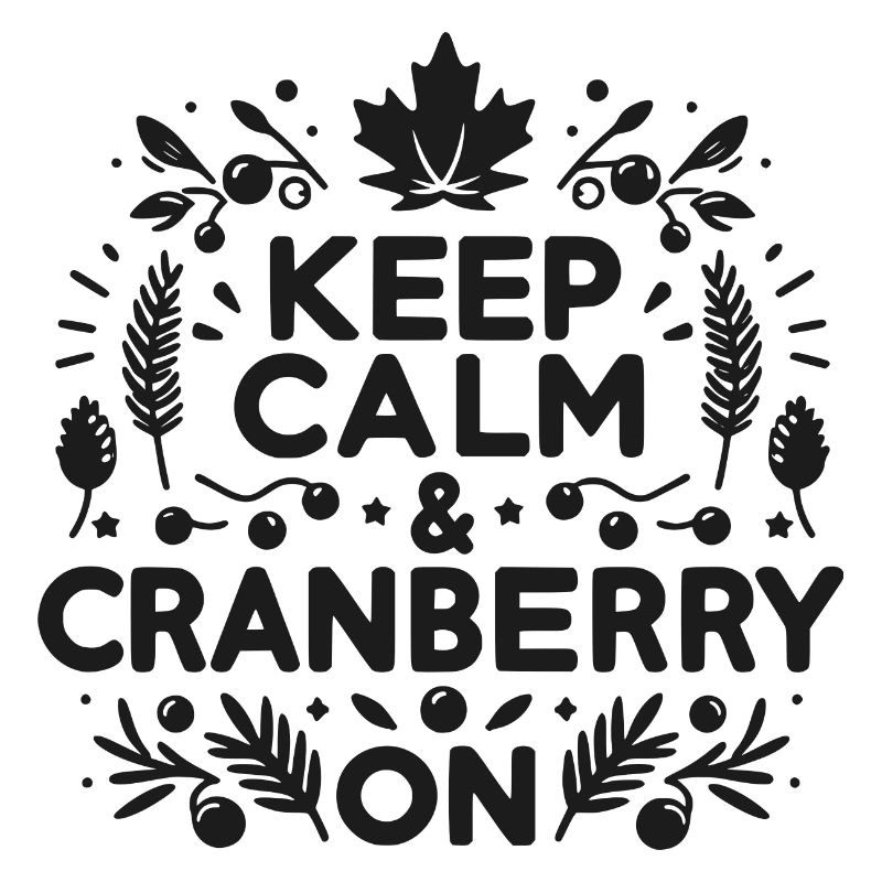 Keep Calm and Cranberry On